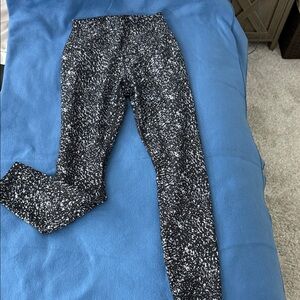 Black and White Patterned Pants